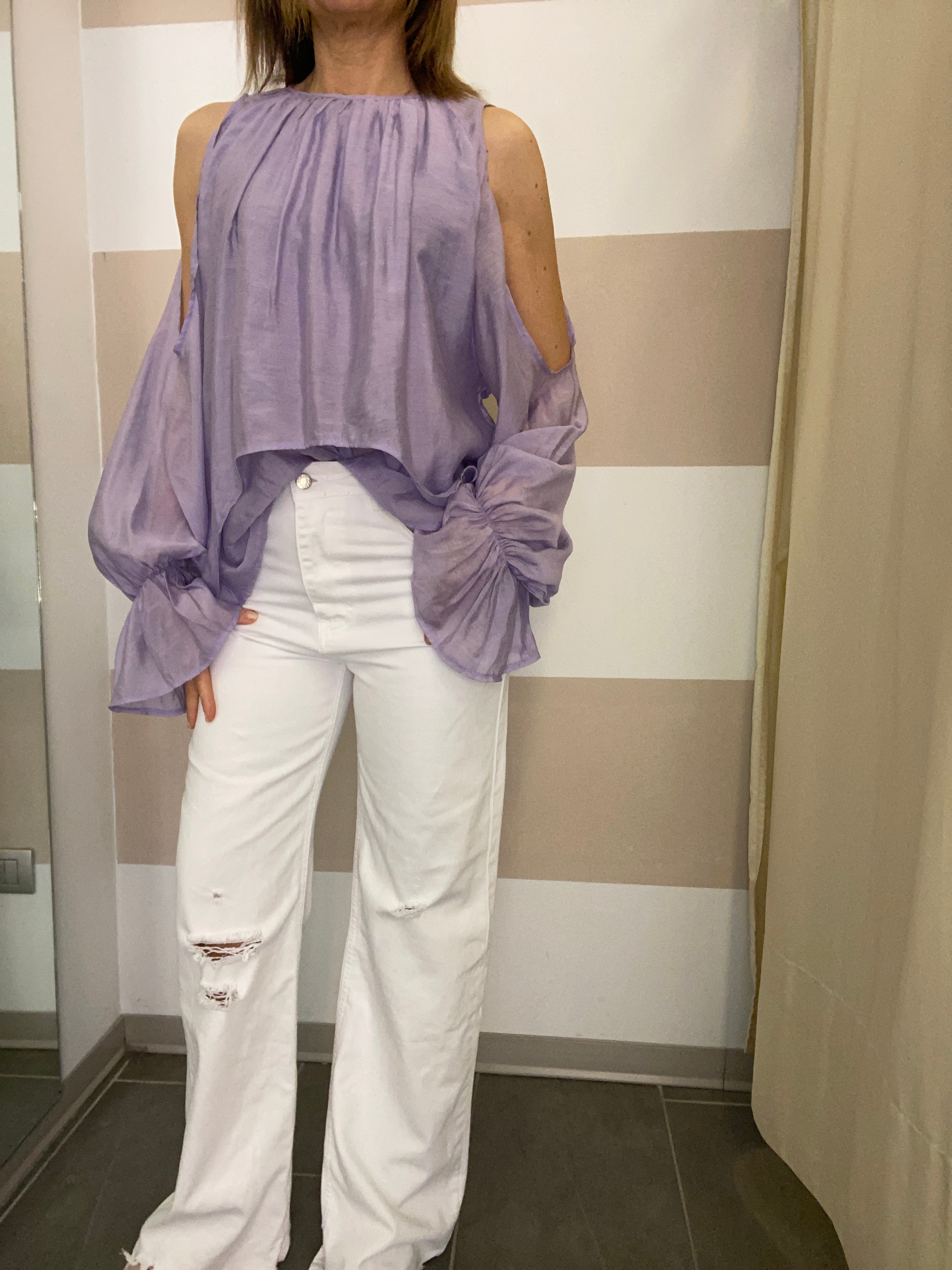 Jeans bianco Kontatto