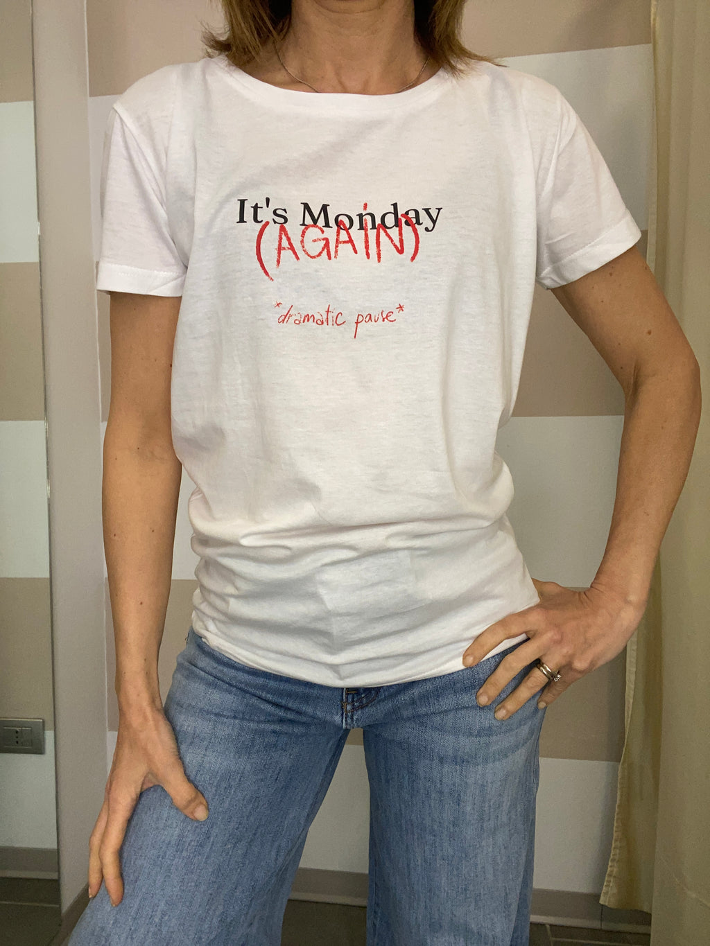 T-shirt con stampa Kikisix