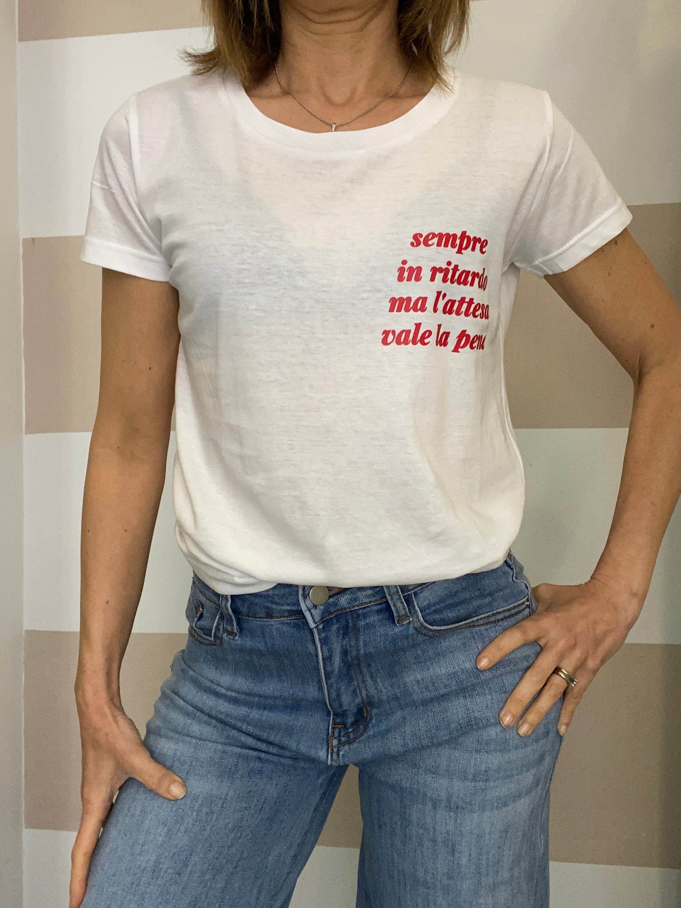 T-shirt con stampa Kikisix