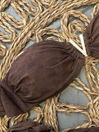 Bikini fascia a V dainette