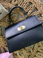 Borsa in pelle tipo Hermes