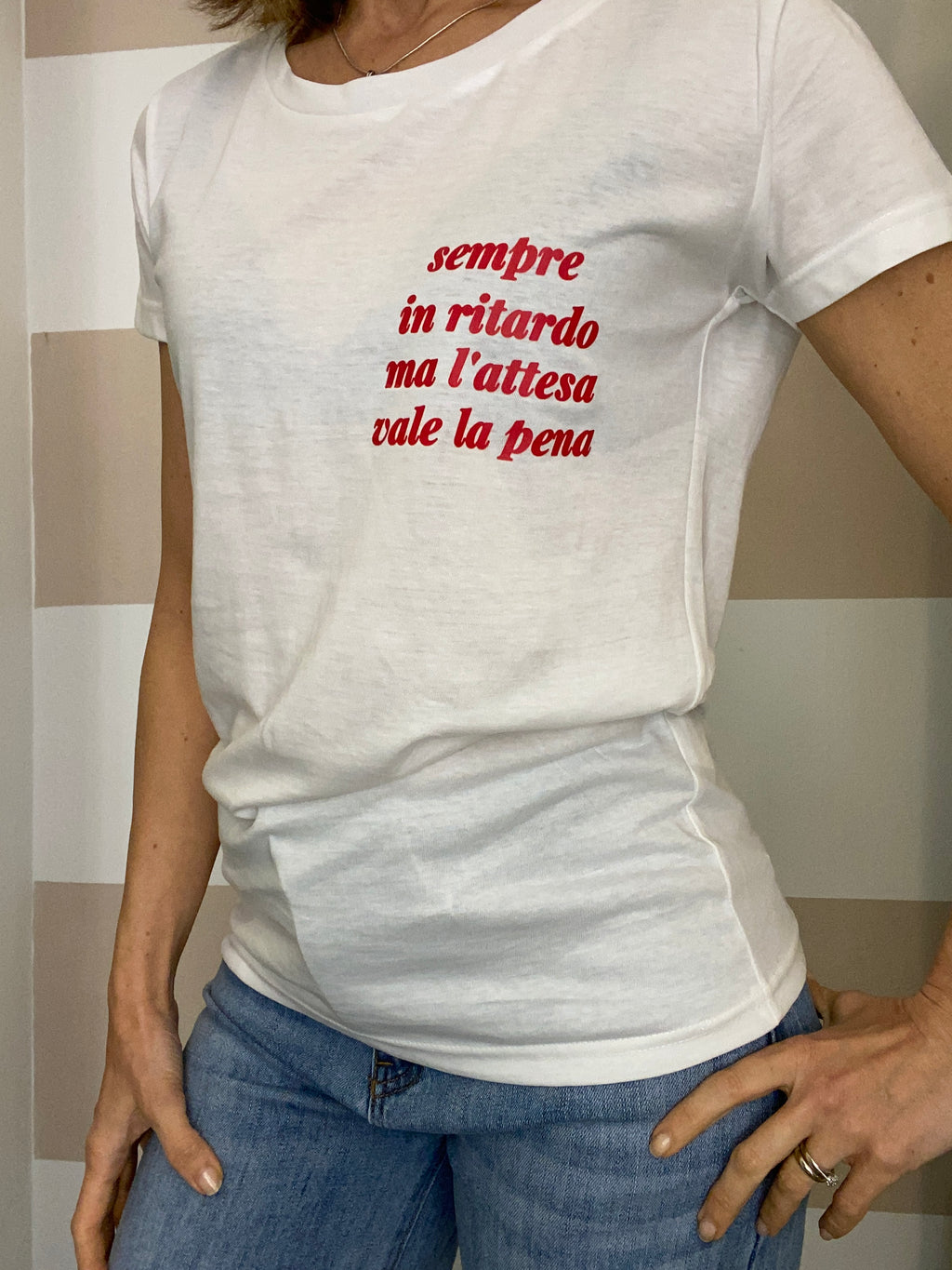 T-shirt con stampa Kikisix