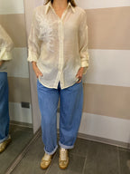 Camicia con ricamo Youdecide