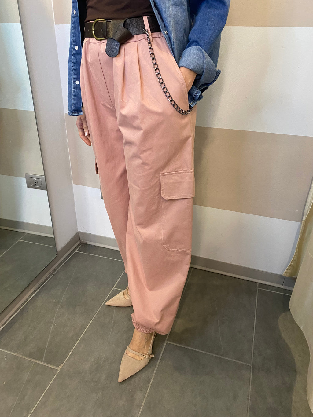 Pantalone cargo Kikisix