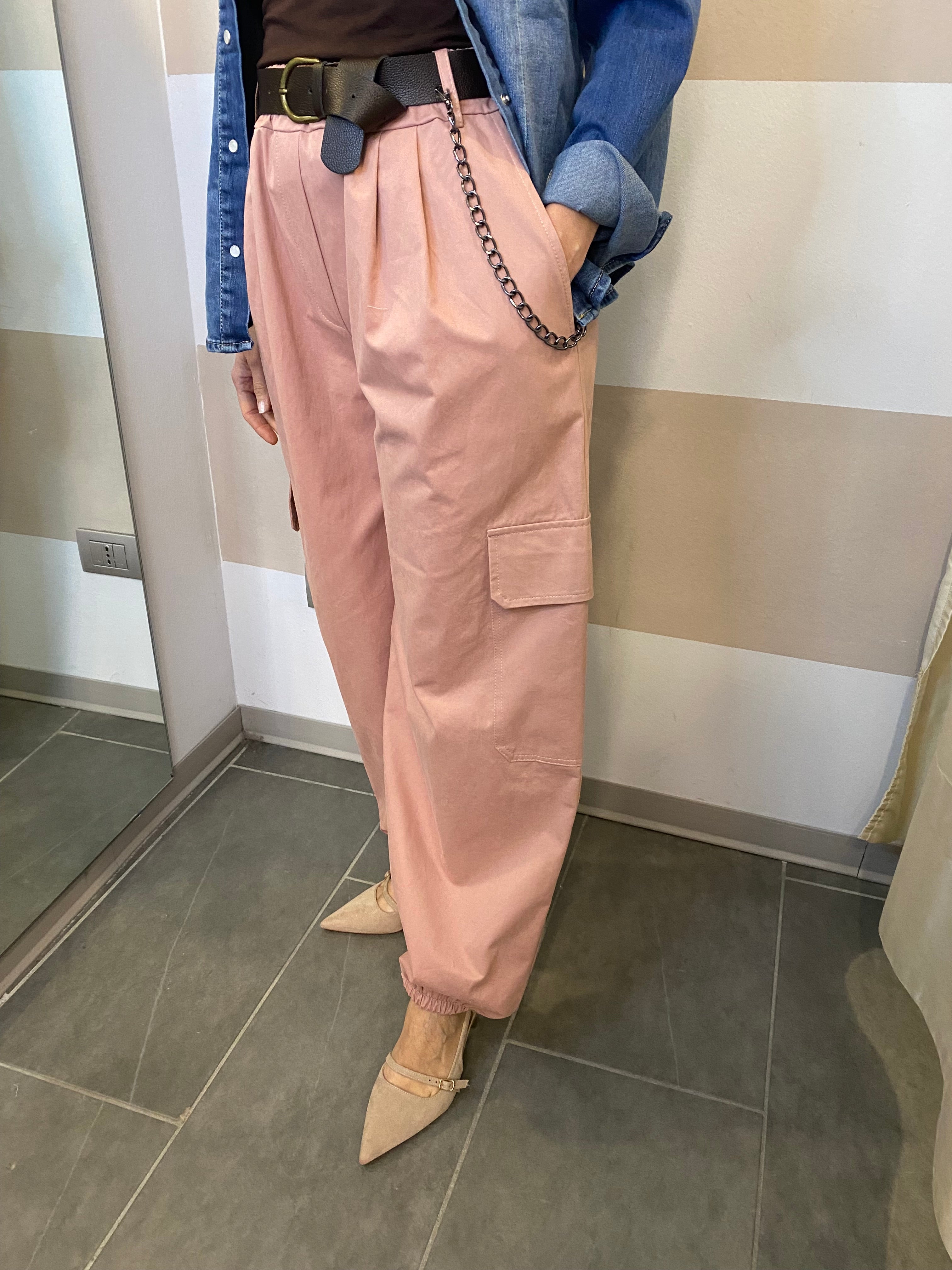 Pantalone cargo Kikisix