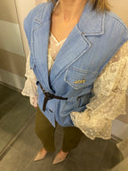 Gilet in denim Kikisix