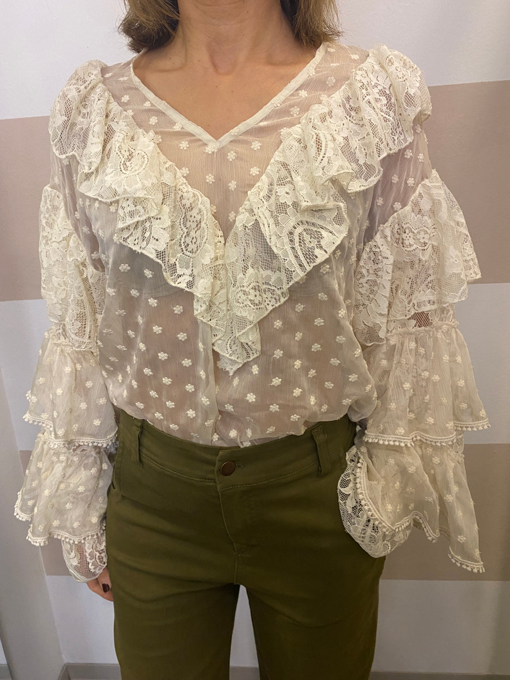 Blusa pizzo Youdecide
