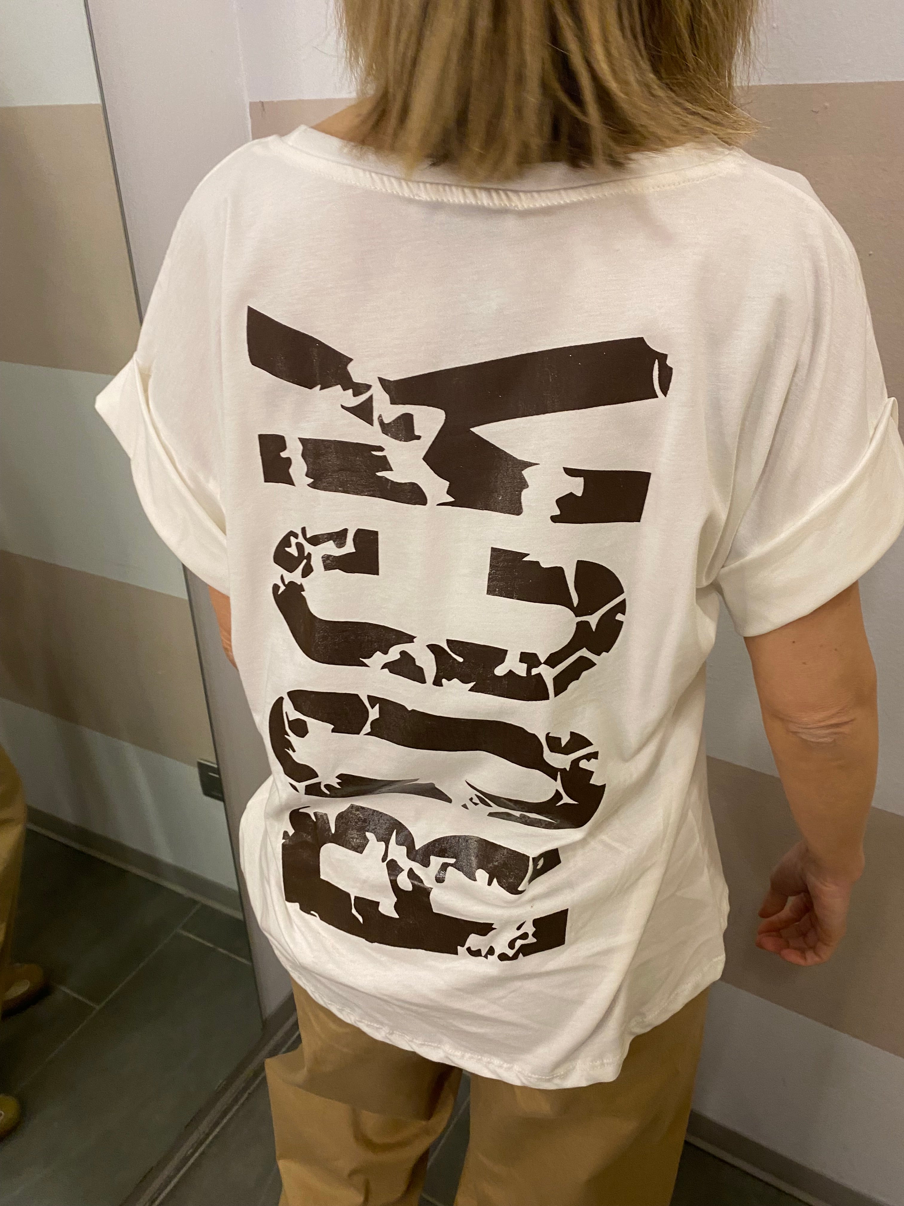 T-shirt stampa Rock Kikisix