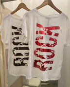 T-shirt stampa Rock Kikisix