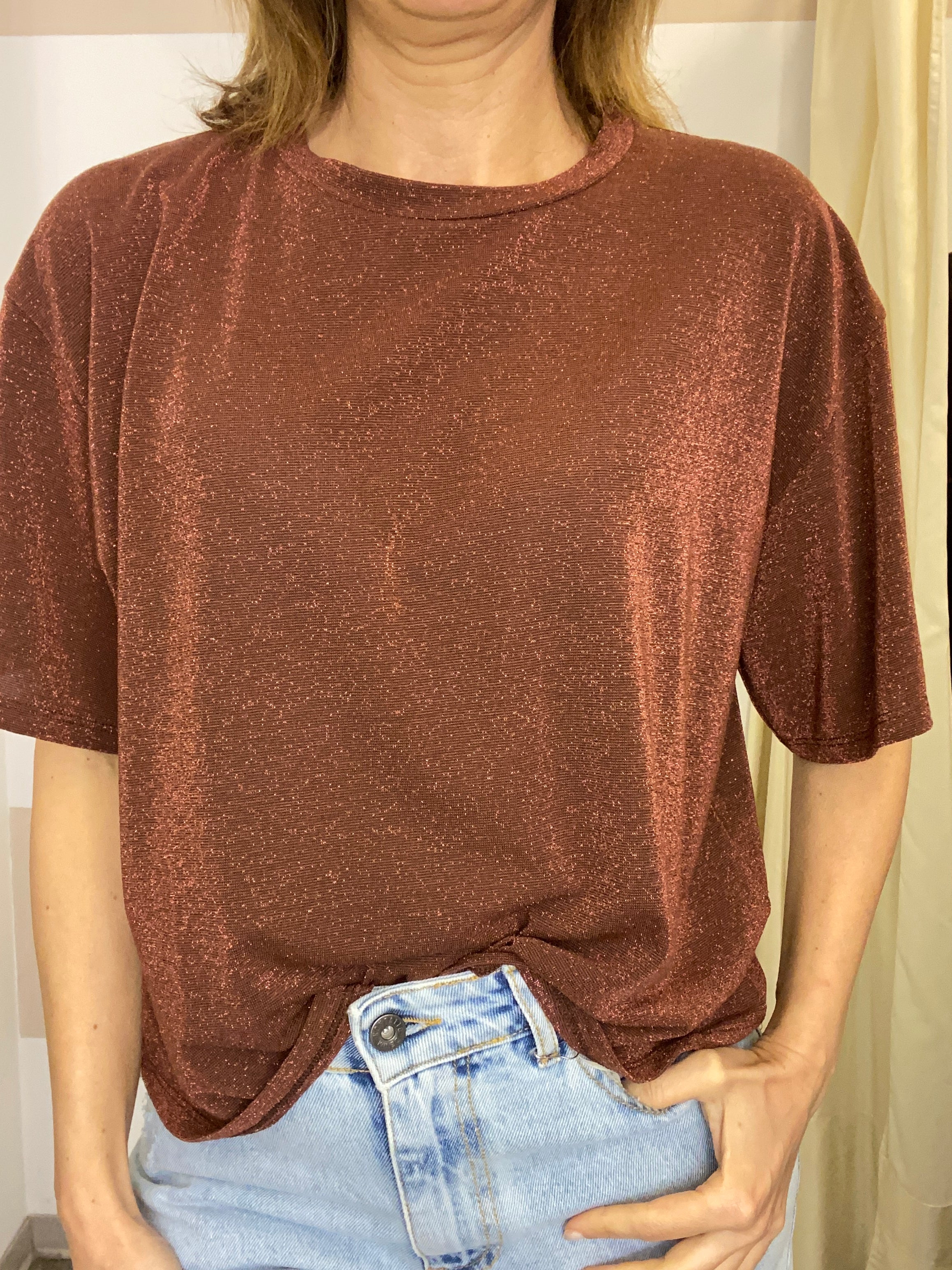 T-shirt lurex Kontatto