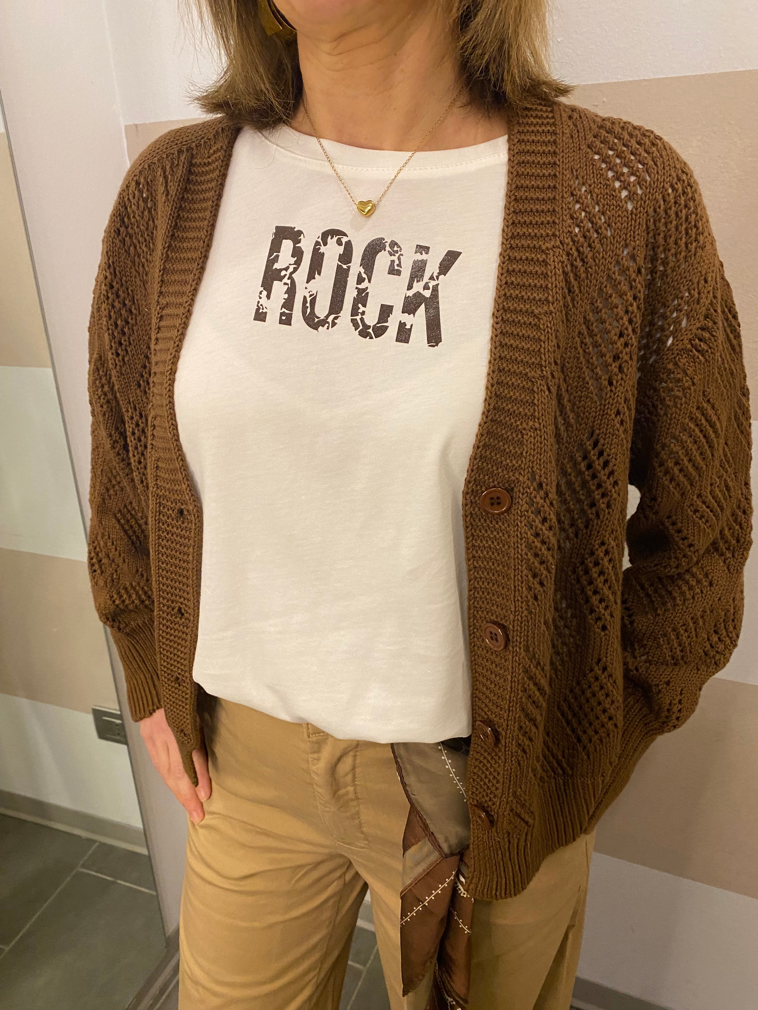 Cardigan traforato Youdecide