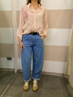 Pantalone denim balloon Kikisix