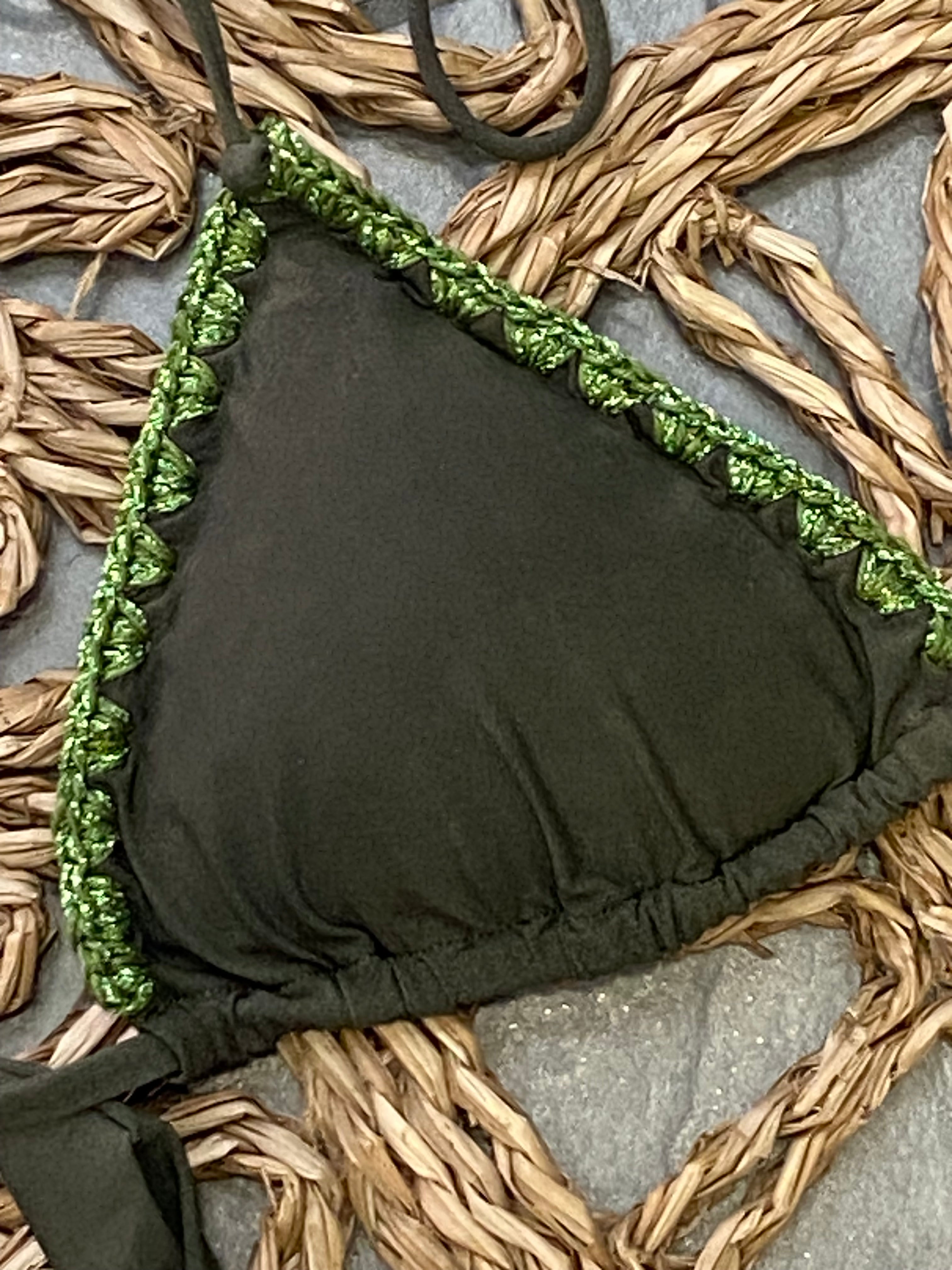 Bikini triangolo crochet