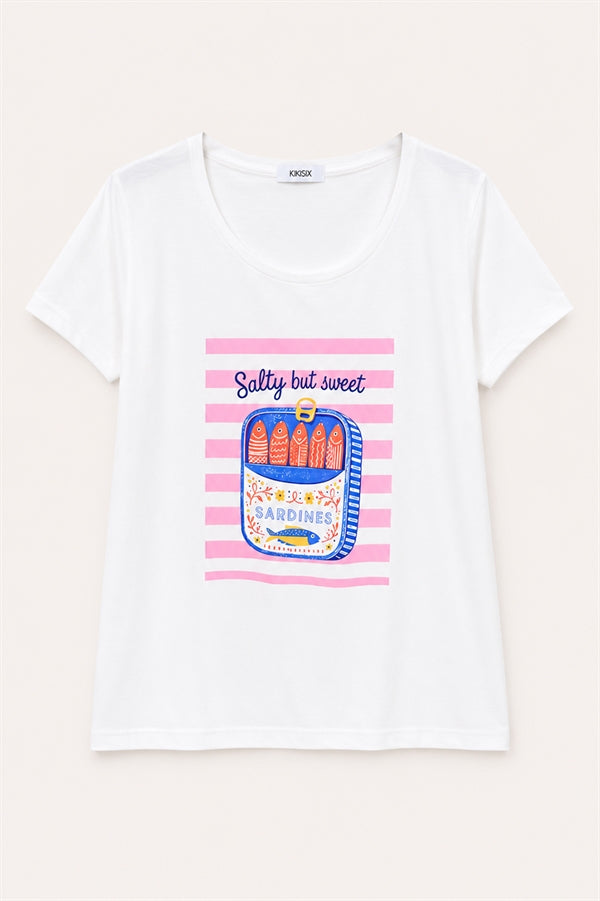 T-Shirt stampa KIKISIX