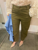 Pantalone barrel in cotone Kontatto