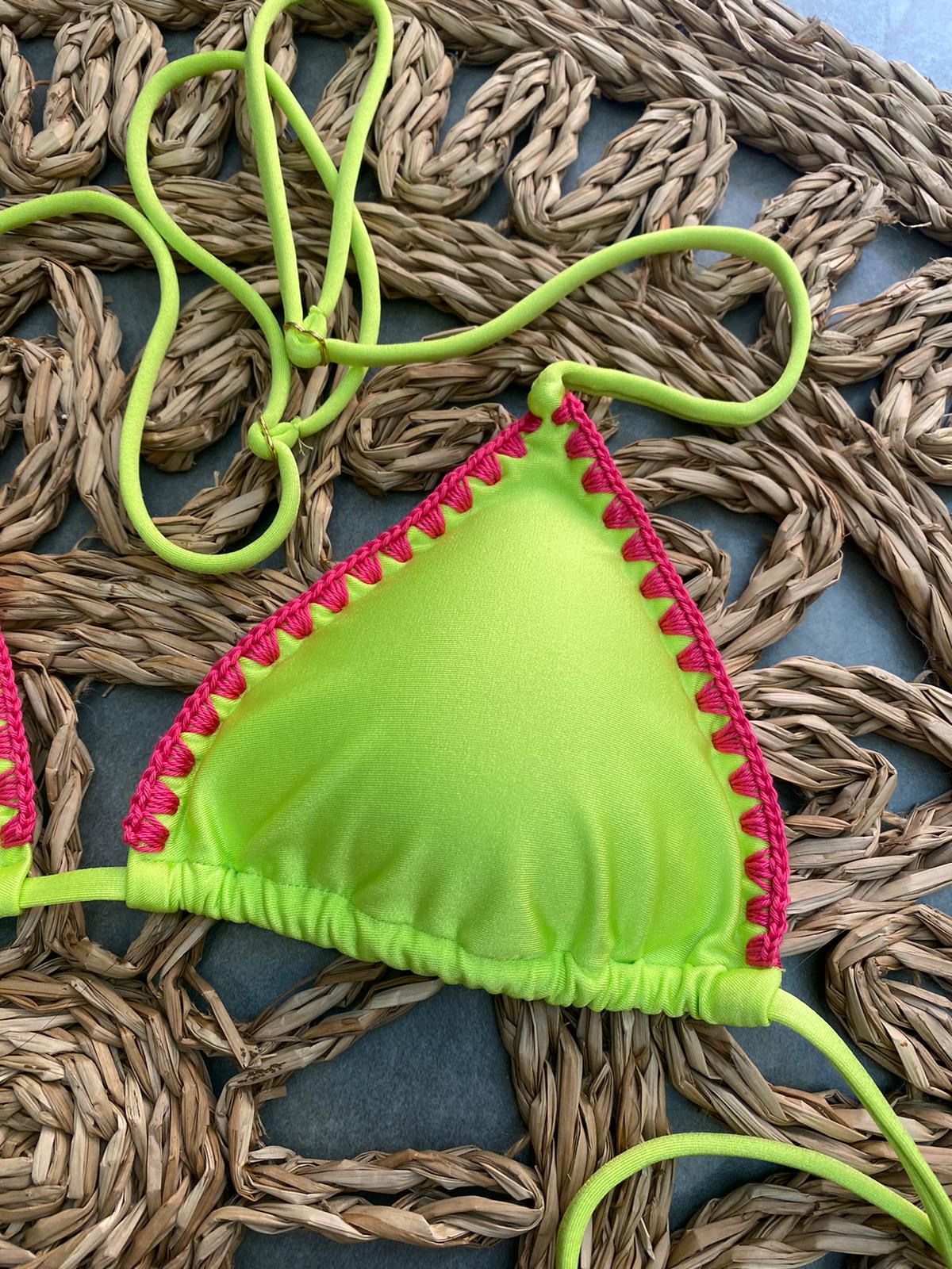 Bikini triangolo crochet