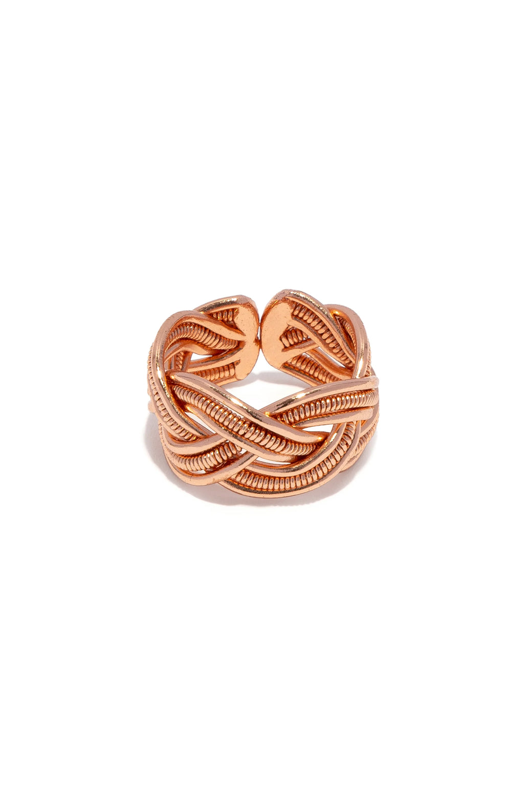 Anello treccia