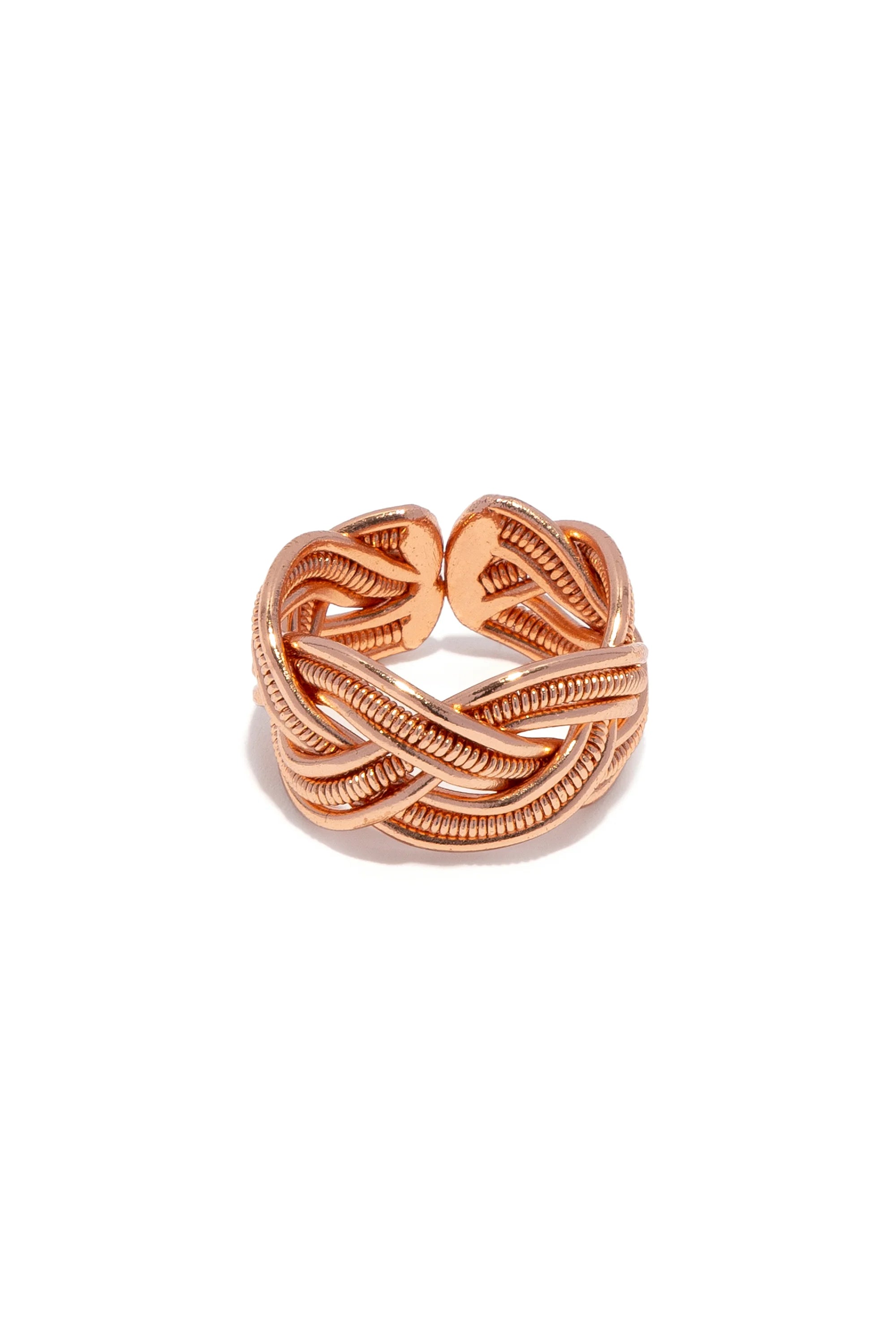 Anello treccia