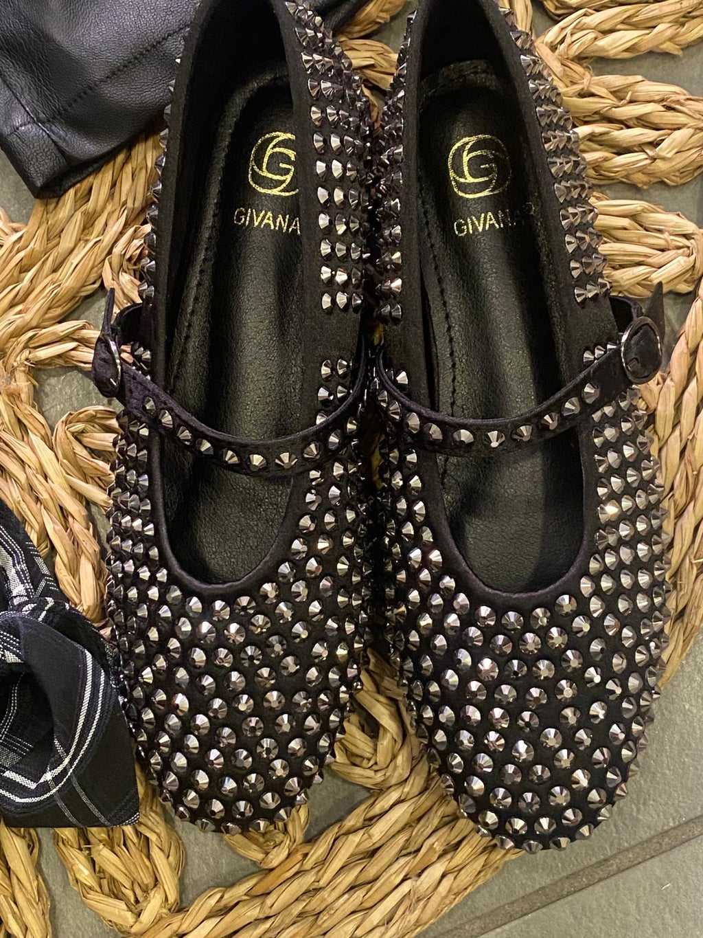 Ballerina Mary Jane con  strass