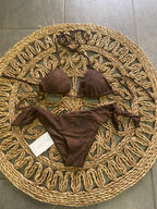 BIKINI A TRIANGOLO STRASS