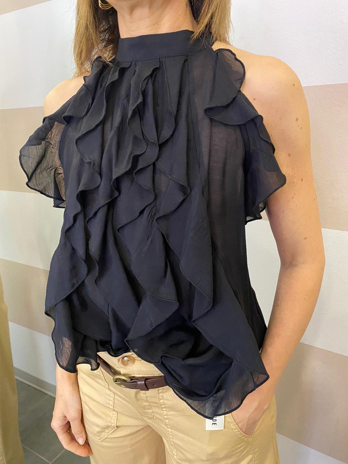 Top con rouches Youdecide