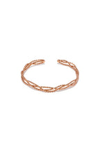 Bracciale treccia rose gold