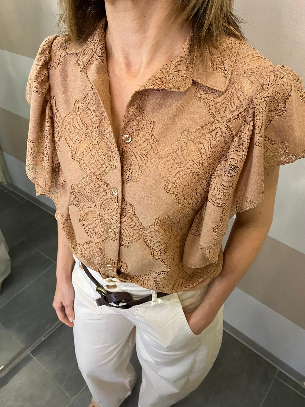 Camicia volant Kikisix