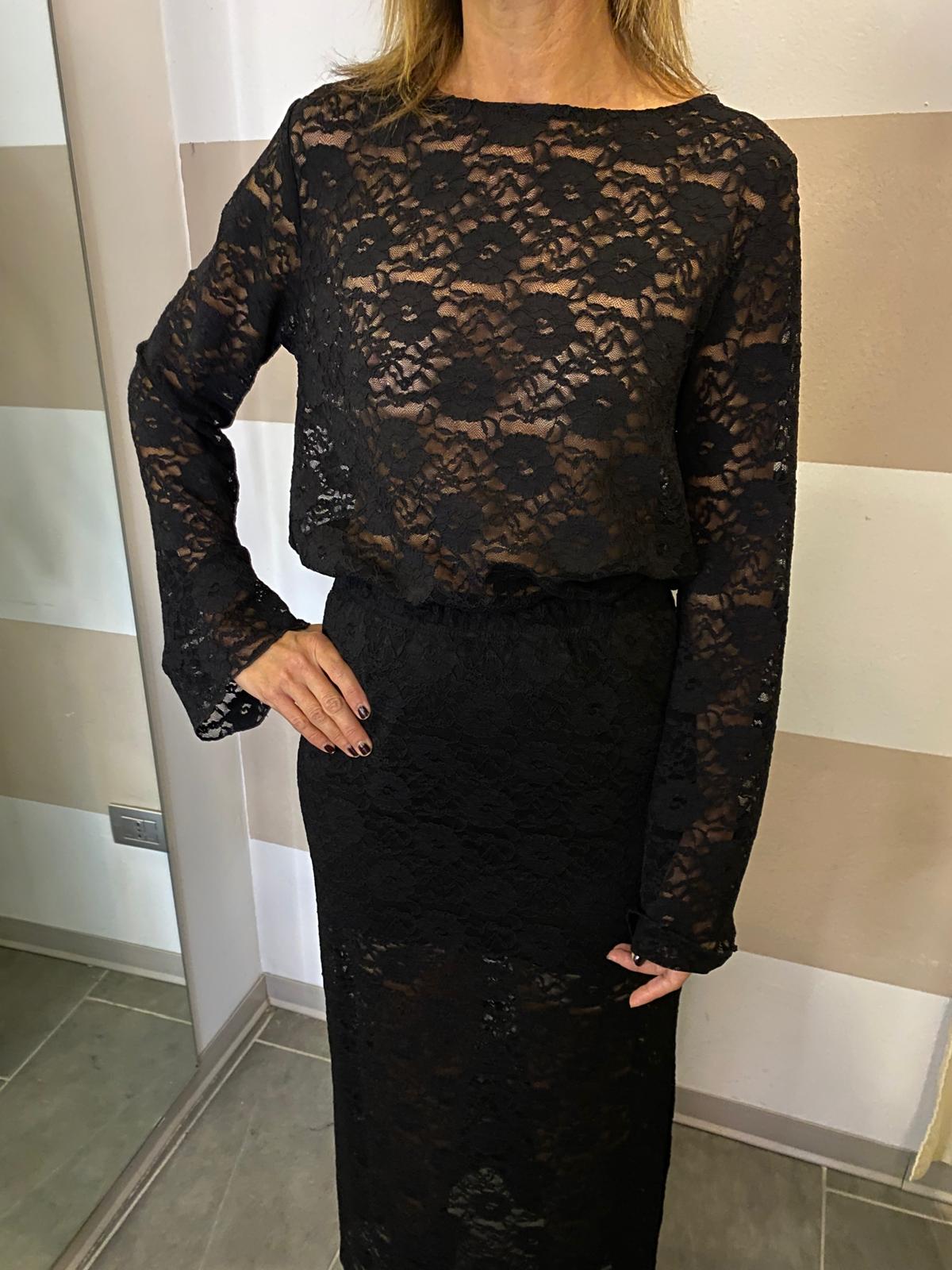 Maglia manica lunga in pizzo Youdecide