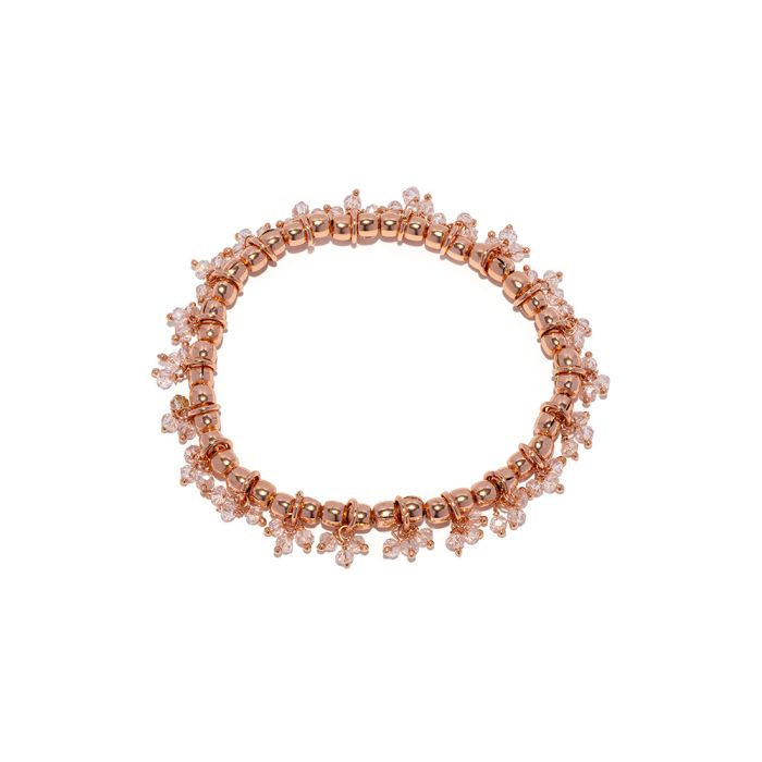 BRACCIALE ELASTICO SFERE/CRISTALLI VESTO PAZZO