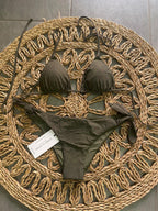 BIKINI A TRIANGOLO STRASS