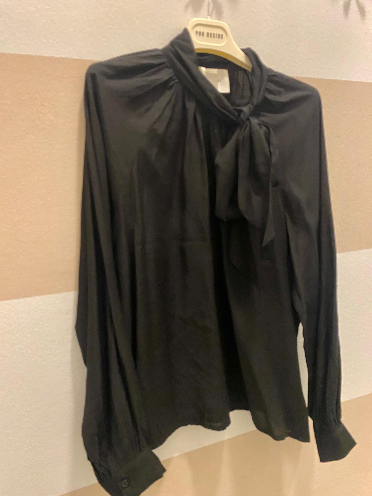 Camicia in viscosa con fiocco Youdecide