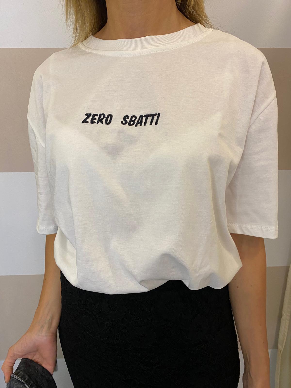 T-shirt con ricamo Youdecide